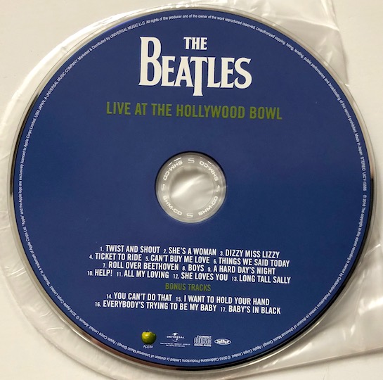 The Beatles – Live At The Hollywood Bowl