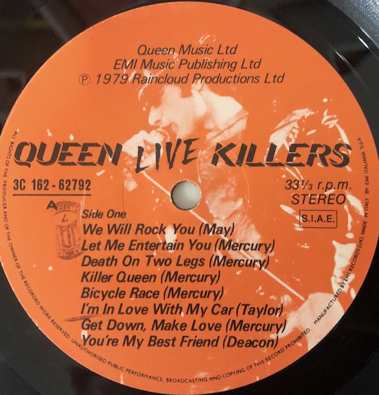 Queen – Live Killers