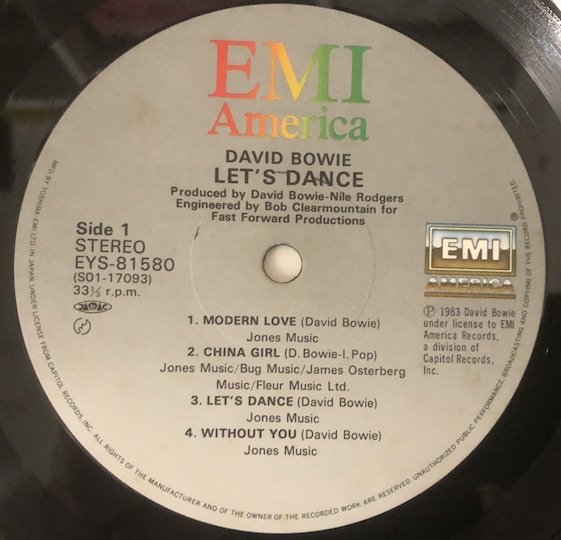 David Bowie - Let's Dance