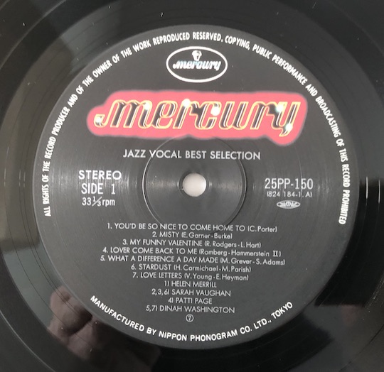 Various – Jazz Vocal Best Selection