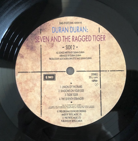 Duran Duran – Seven And The Ragged Tiger