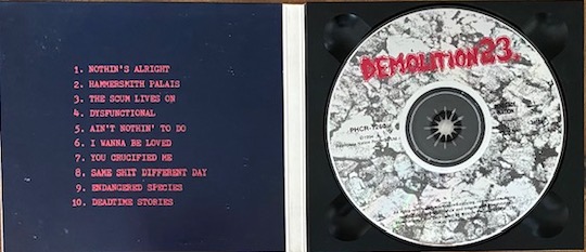 Demolition 23. – Demolition 23.