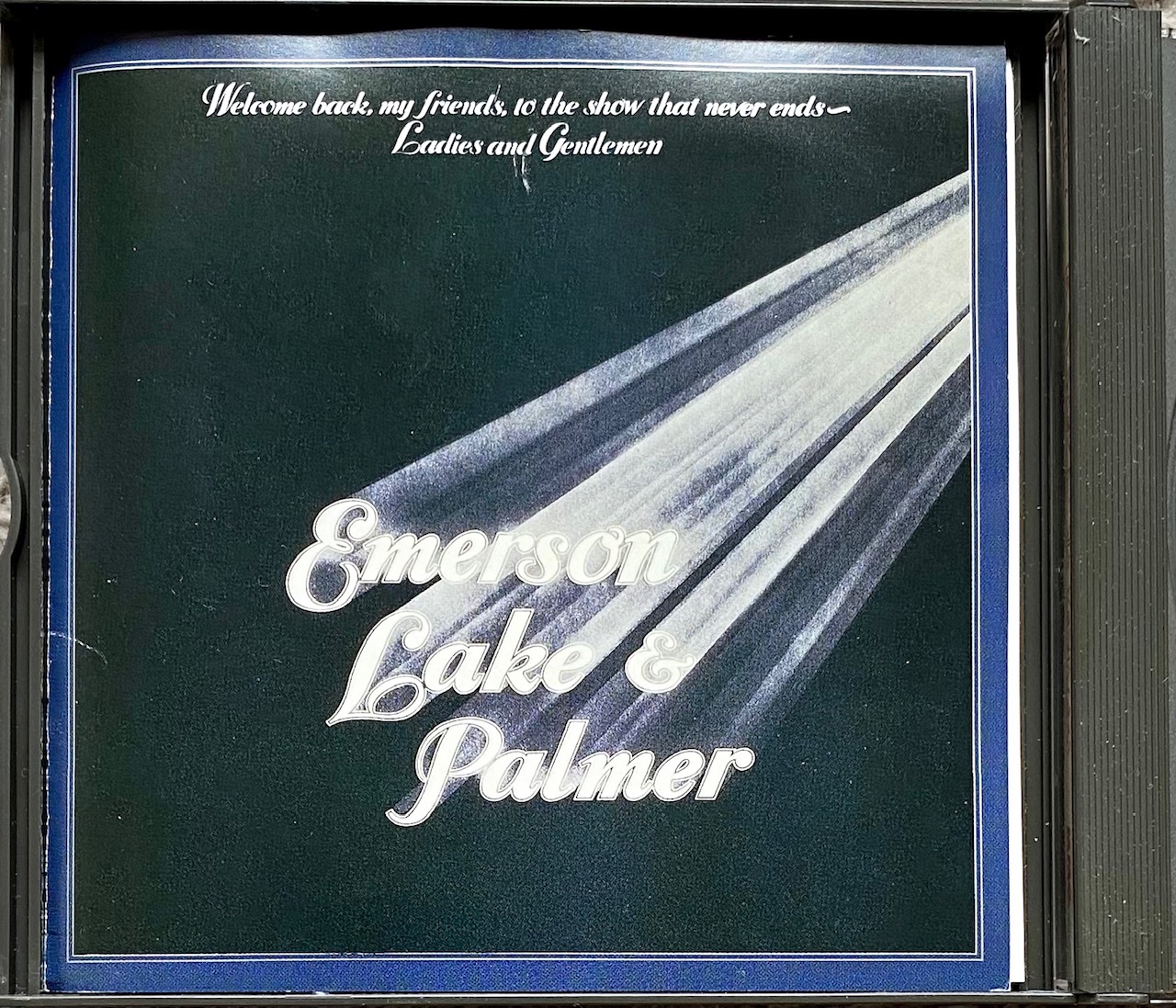 Emerson, Lake & Palmer ‎– Welcome Back My Friends To The Show That Never Ends - Ladies And Gentlemen