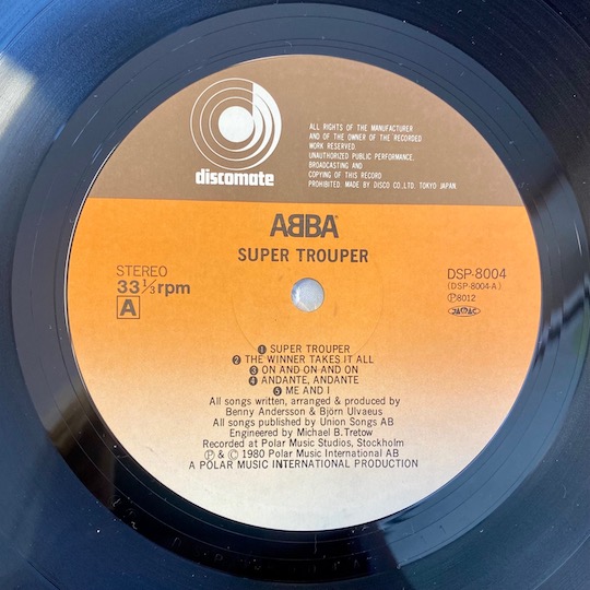 ABBA – Super Trouper