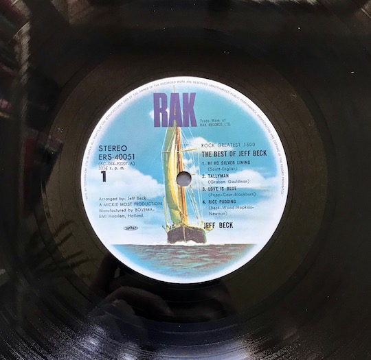 Jeff Beck ‎– The Best Of Jeff Beck