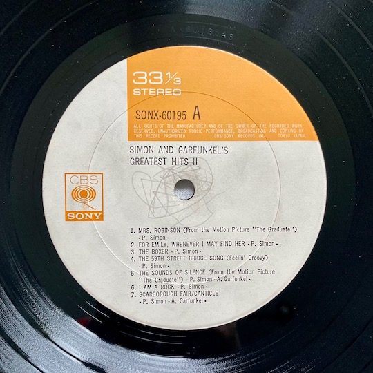Simon & Garfunkel – Simon & Garfunkel's Greatest Hits II