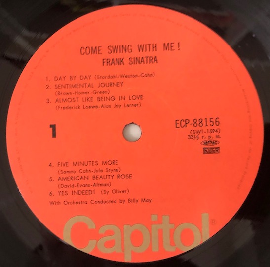 Frank Sinatra – Come Swing With Me!