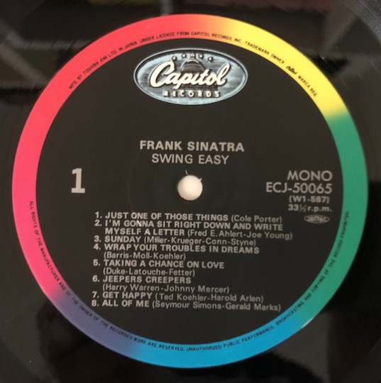 Frank Sinatra – Swing Easy! And Songs For Young Lovers