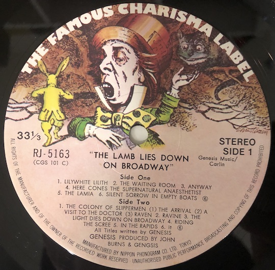 Genesis – The Lamb Lies Down On Broadway