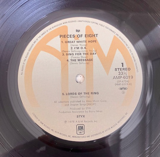 Styx – Pieces Of Eight