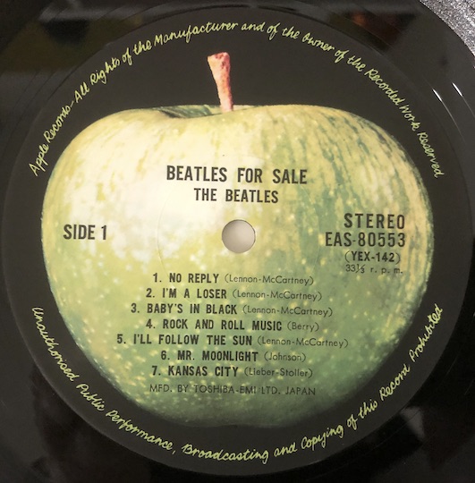 The Beatles - For Sale