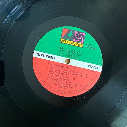 Led Zeppelin ‎– Untitled