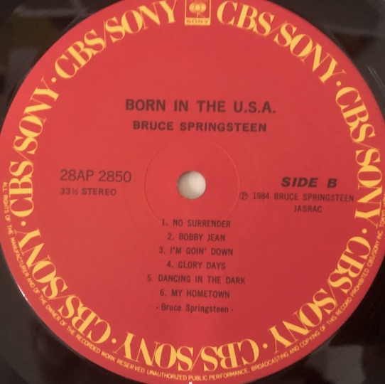 Bruce Springsteen – Born In The U.S.A.