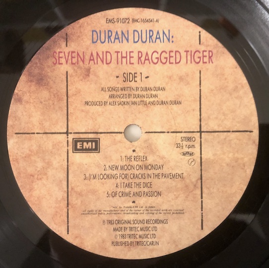 Duran Duran – Seven And The Ragged Tiger