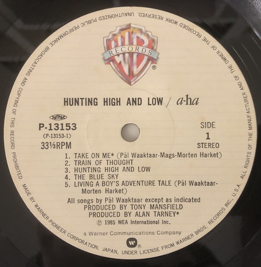 a-ha – Hunting High And Low