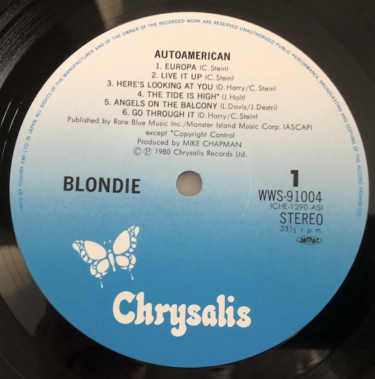 Blondie – AutoAmerican