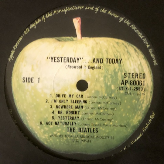 The Beatles – Yesterday And Today