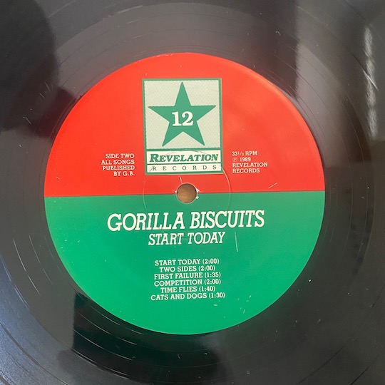 Gorilla Biscuits – Start Today