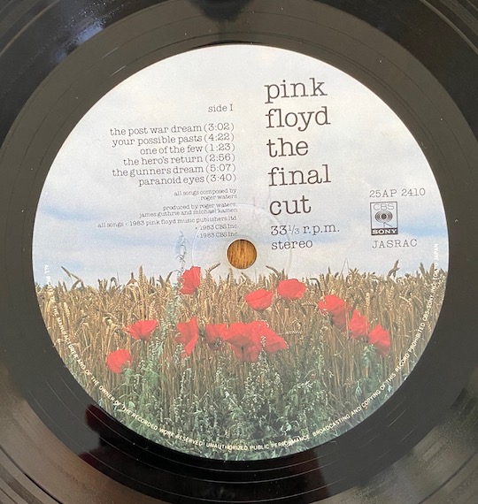Pink Floyd – The Final Cut