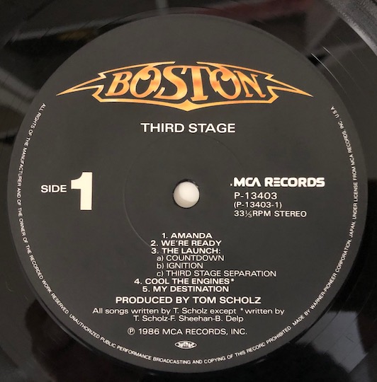Boston - Third Stage